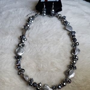 NWT Necklace and Earring Set